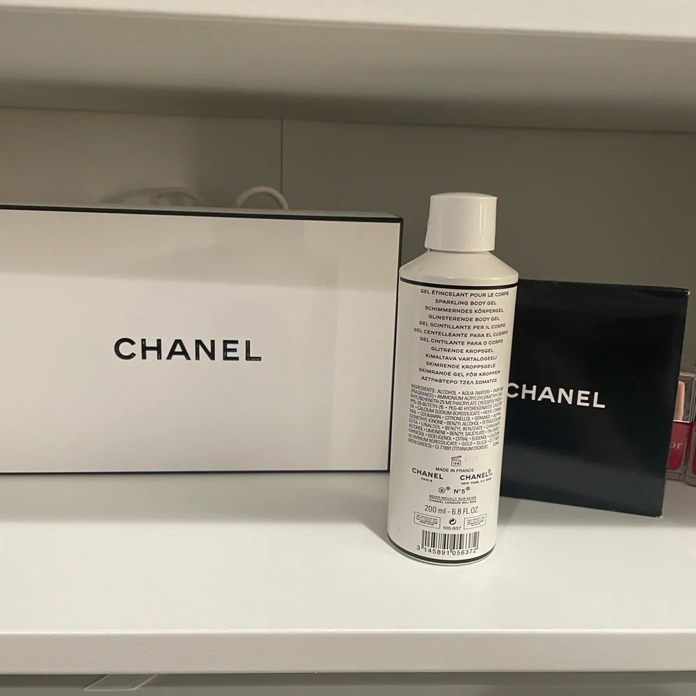 New CHANEL No 5 Factory the sparkling body gel LIMITED EDITION